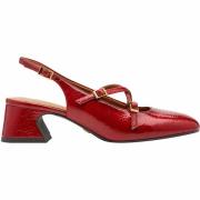 Gelakte slingbacks ballerina's