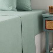 Plat laken, in katoen flanel, Clara