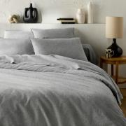 Dekbedovertrek, katoenen chambray flanel, Clara