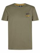 T-shirt korte mouwen, logo op de borst