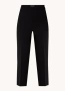 Whistles High waist wide fit cropped pantalon