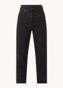 Whistles Barrel high waist tapered cropped jeans