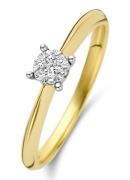 Diamond Point Gouden ring 0.10 ct diamant Enchanted
