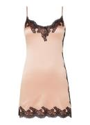 Agent Provocateur Amelea slipdress van zijde met kant