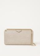 Jimmy Choo Ellipse clutch met glitter