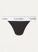Calvin Klein Modern Cotton tanga met logoband