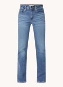 Levi's 726 high waist flared jeans met medium wassing