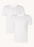 Calvin Klein Modern T-shirt met ronde hals in 2-pack