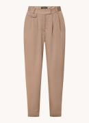Bruuns Bazaar Cedars Cella high waist wide fit pantalon van satijn