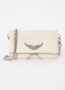 Zadig&Voltaire Rock Nano Swing clutch van leer