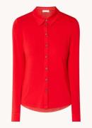 Marc O'Polo Jersey blouse met stretch