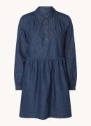 Whistles Winnie mini tuniekjurk van chambray