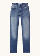 Co'Couture Femme mid waist straight leg jeans met donkere wassing