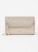 Dune London Bellini clutch met logo