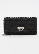 L.K.Bennett Essie clutch met afneembare schouderriem