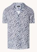 DRYKORN Bijan regular fit overhemd met zebraprint