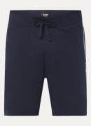 HUGO BOSS Authentic straight fit korte joggingbroek met logo