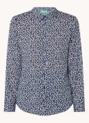 Benetton Blouse met print en stretch