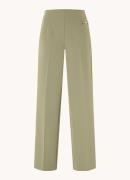 NIKKIE Elba high waist wide fit pantalon met persplooi