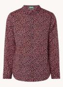 Benetton Blouse met print en stretch