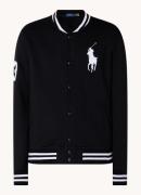 Ralph Lauren Baseball jack met logoborduring en steekzakken