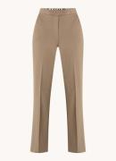 Beaumont Hope high waist flared fit pantalon met steekzakken