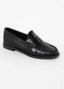 Dune London Ginnie loafers van leer