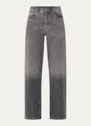 Liu Jo High waist straight leg jeans met glitter