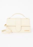 Jacquemus Le Grand Bambino handtas van leer met afneembare schouderrie...