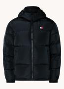 Tommy Hilfiger Puffer jack met donsvulling en afneembare capuchon