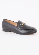 Dune London Glair loafer van leer met horsebit