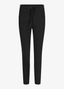 Studio Anneloes Startup high waist slim fit cropped broek met trekkoor...