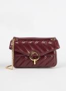 Sandro Crossbodytas van quilted leer