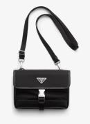 Prada Re-Nylon crossbodytas met leren details