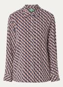 Benetton Blouse met grafische print