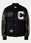 Carhartt WIP Ducks bomberjack in wolblend met borduring