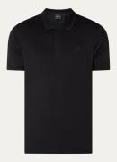 Lyle & Scott Tonal regular fit polo met logoborduring