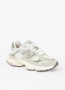 New Balance 9060 sneaker met mesh en suède details