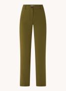 Modström Gale high waist straight fit pantalon met steekzakken en pers...