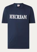 ICECREAM World Tour T-shirt met logo- en backprint