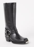 Sandro Biker boot van leer