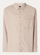 Armani Exchange Overshirt van corduroy met logoborduring en borstzak