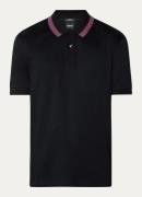 HUGO BOSS Phillipson slim fit polo met getipte boorden