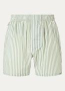 Pockies Boxershort van biologisch katoen met streepprint