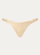 Luli Fama Bikinislip met metallic finish