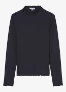 Marc O'Polo Denim Ribgebreide longsleeve met opstaande kraag