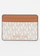 Michael Kors Jet Set pasjeshouder met logoprint