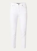 Ralph Lauren High waist slim fit cropped jeans met steekzakken