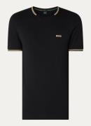 HUGO BOSS Taul T-shirt met logo en stretch