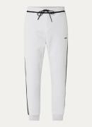 HUGO BOSS Hadiko Tape tapered fit joggingbroek met steekzakken